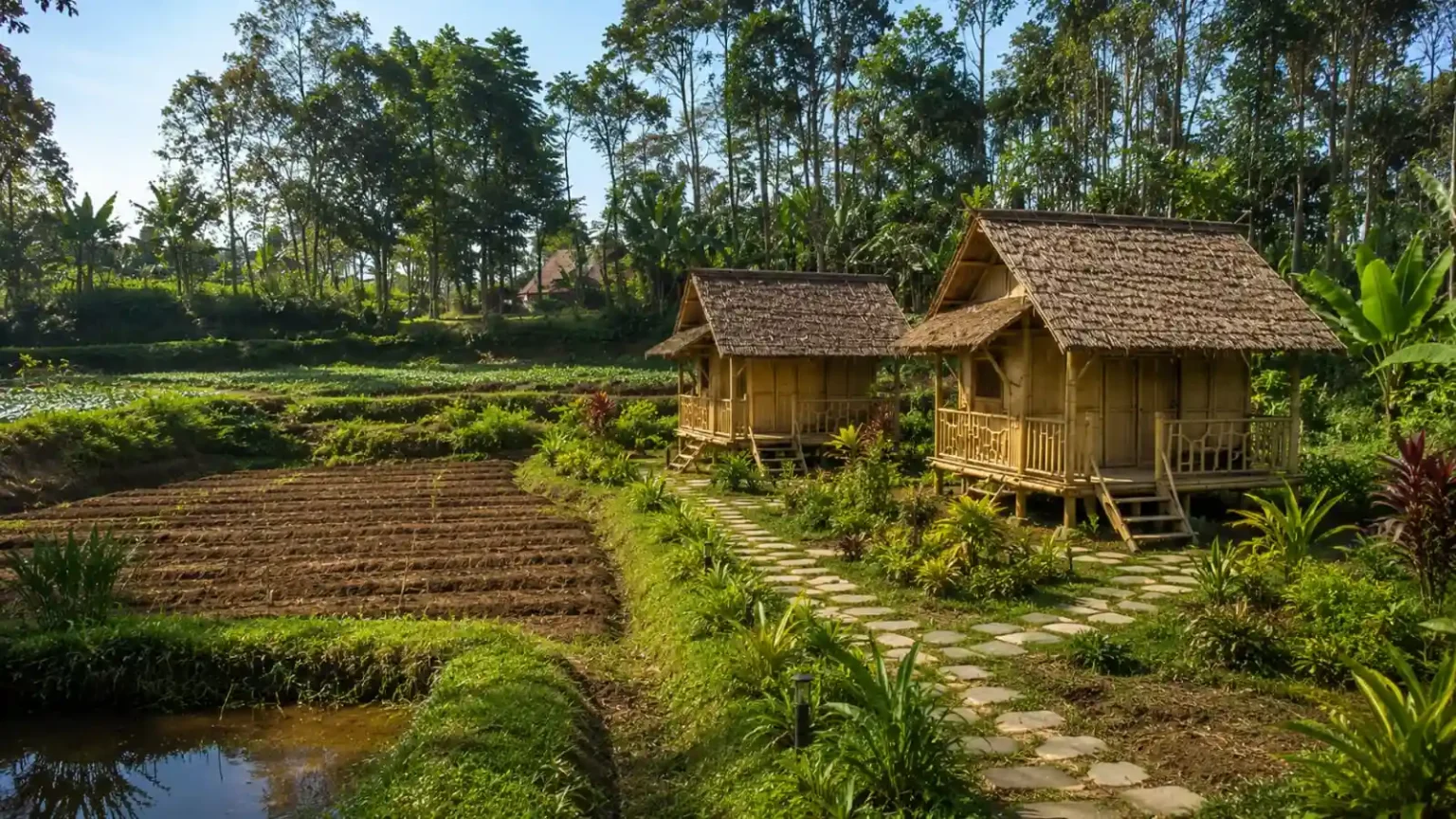 Bamboo forest retreat