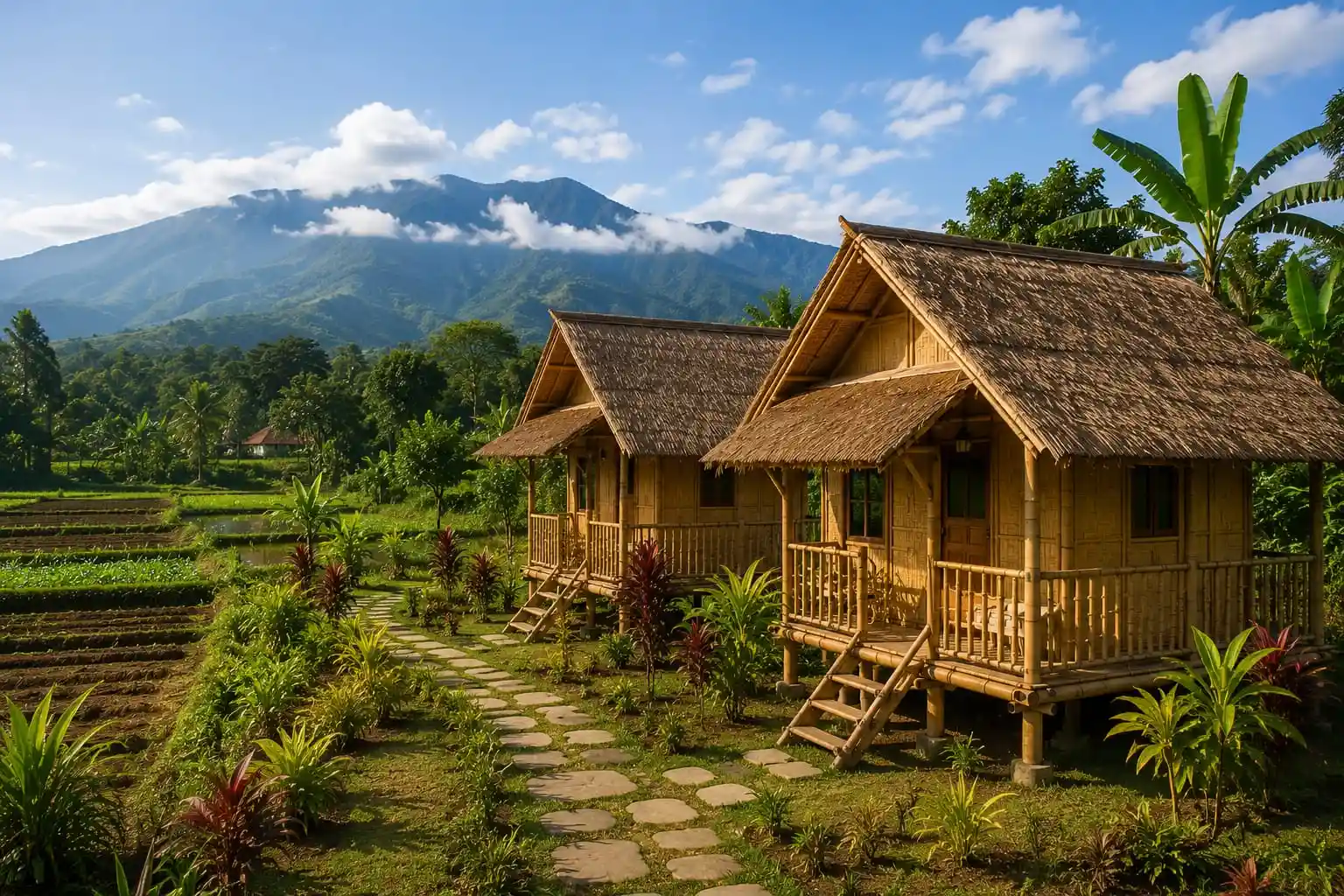 Serene valley view
